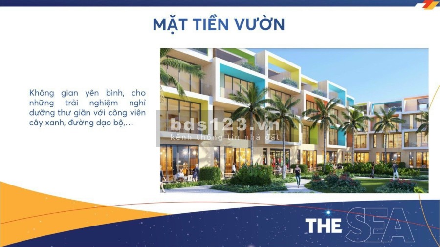 Shophouse 2 mặt tiền biển by Thanh Long Bay chiết khấu cao, nhiều chính sách ưu đãi