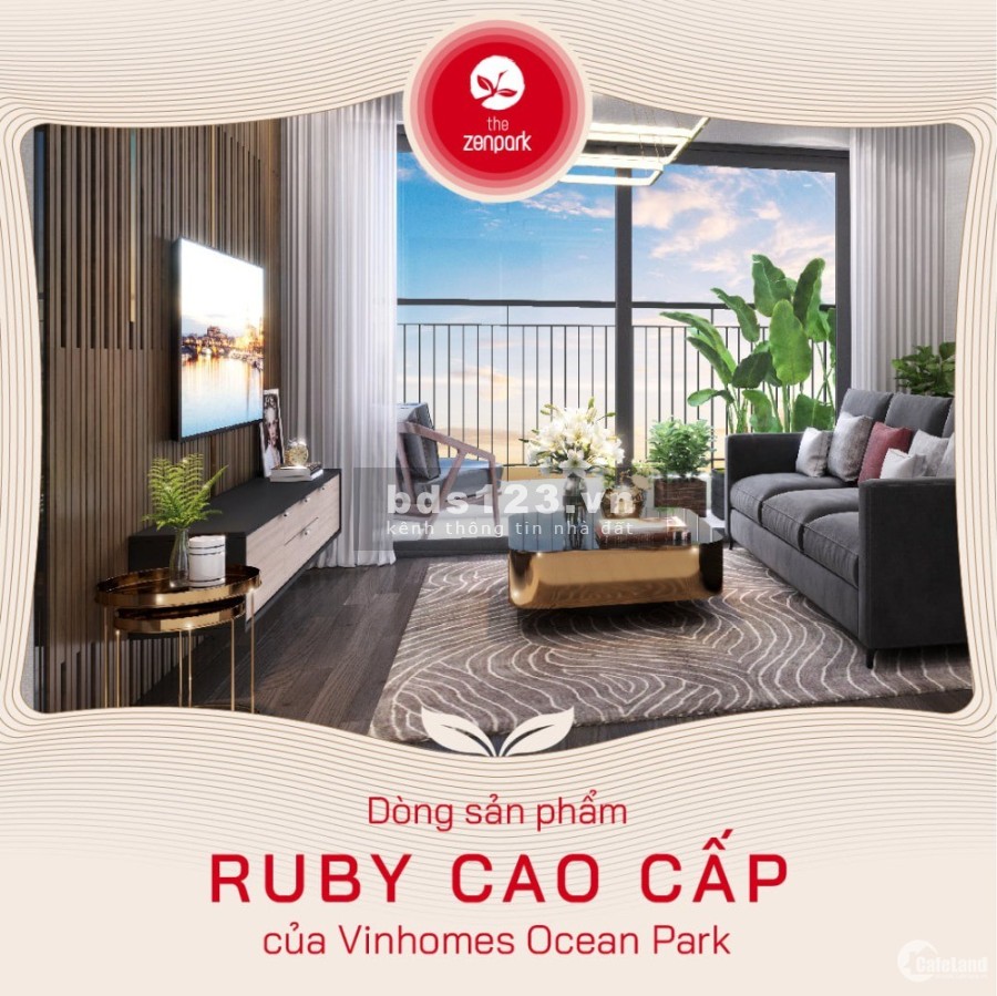 Quỹ căn hộ 2 PN cao cấp Giá chỉ từ 450tr tại dự án Vinhomes Ocean Park, tiện ích đầy đủ