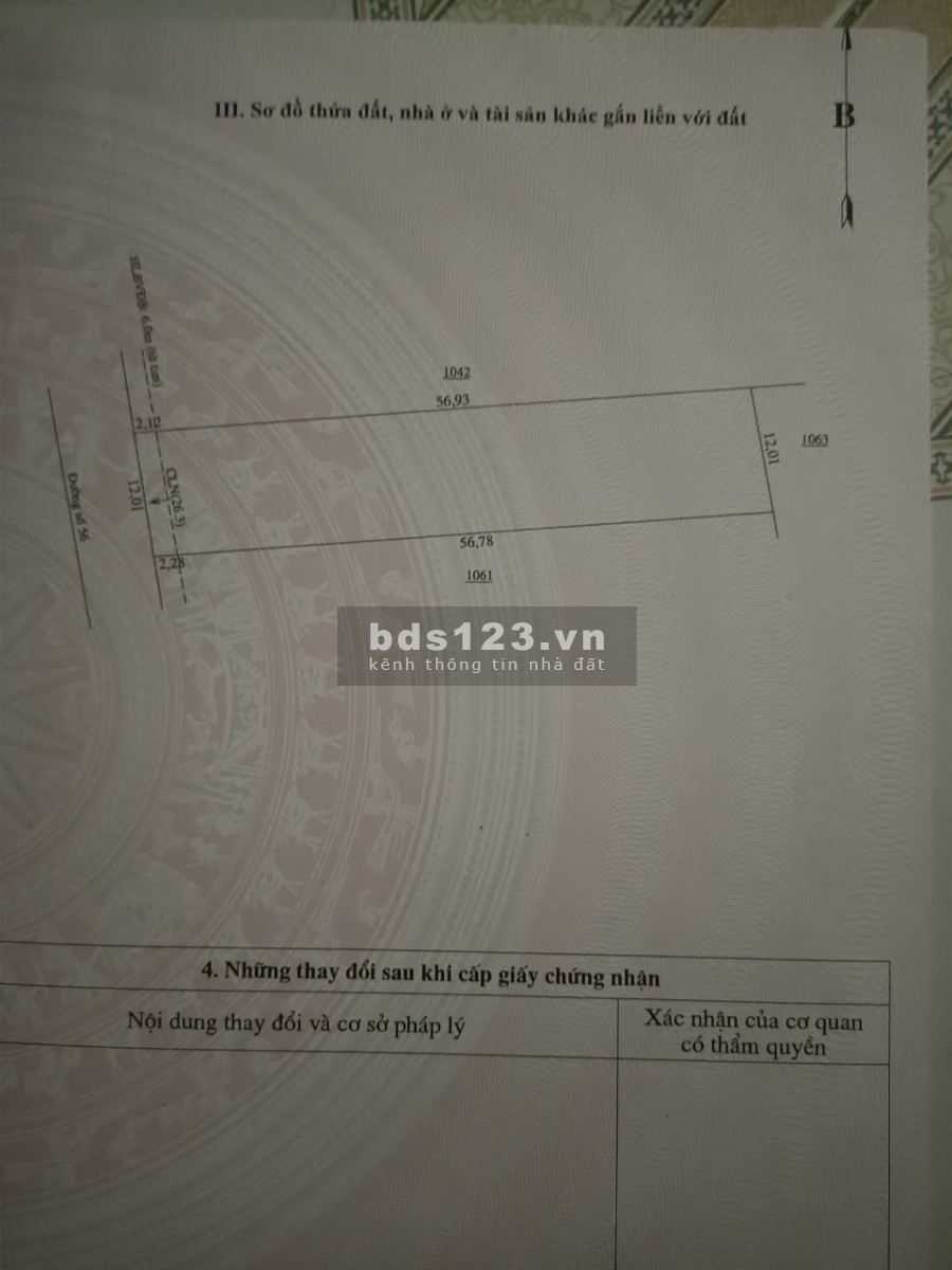 Cần bán đất nền Chơn Thành, tỉnh Bình Phước, giá 2.7 tỷ sổ sẵn, liên hệ 0338061629