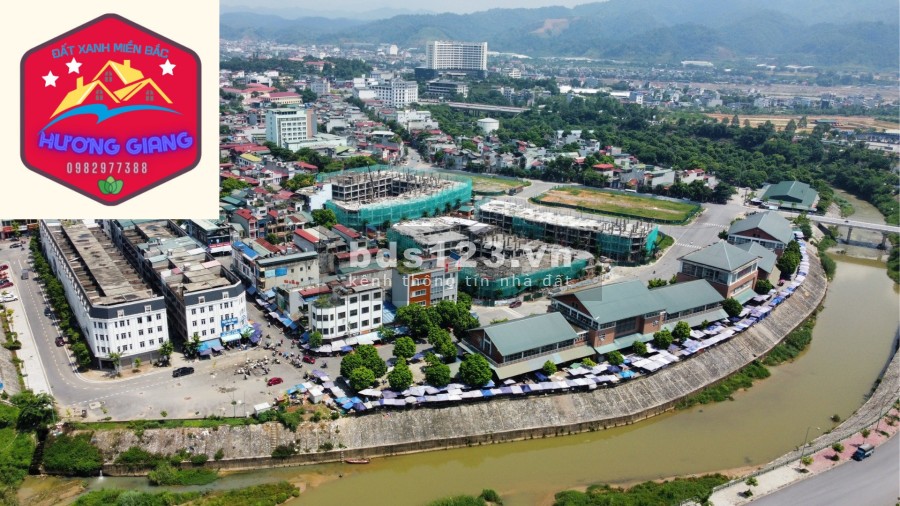 SHOPHOUSE mảnh đất vàng Lào Cai đối diện chợ Kim Tân sổ hồng sở hữu lâu dài, bàn giao ngay