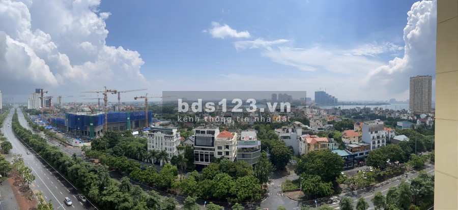 Cho thuê căn hộ chung cư Ciputra diện tích sử dụng 86m², 3 phòng ngủ tầng 12 căn góc