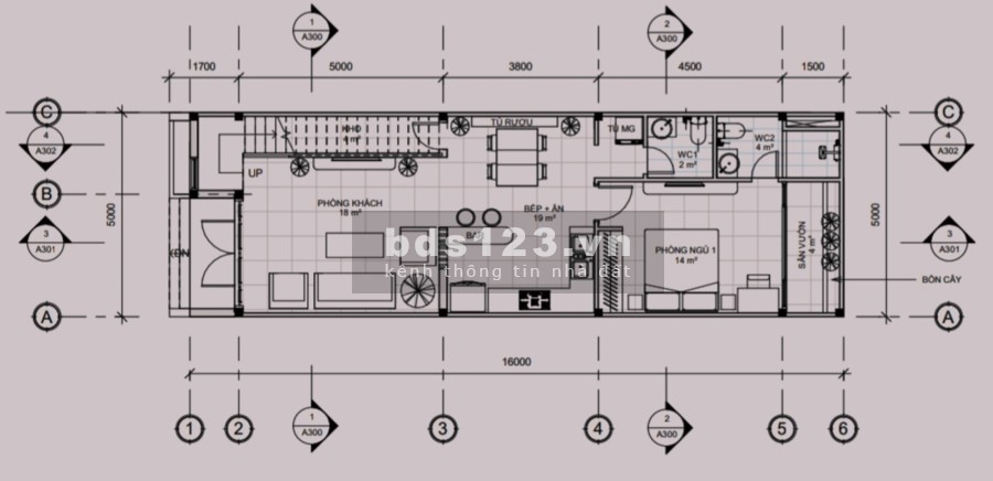 Nhà phố full nội thất + Smarthome, sổ hồng riêng, Đức Hòa Đông, Long An nội thất đầy đủ