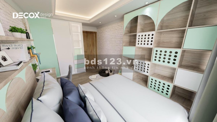 Bán căn hộ cao cấp tầng cao view đẹp full nội thất chung cư Homyland Riverside dt 85m2, 2 pn