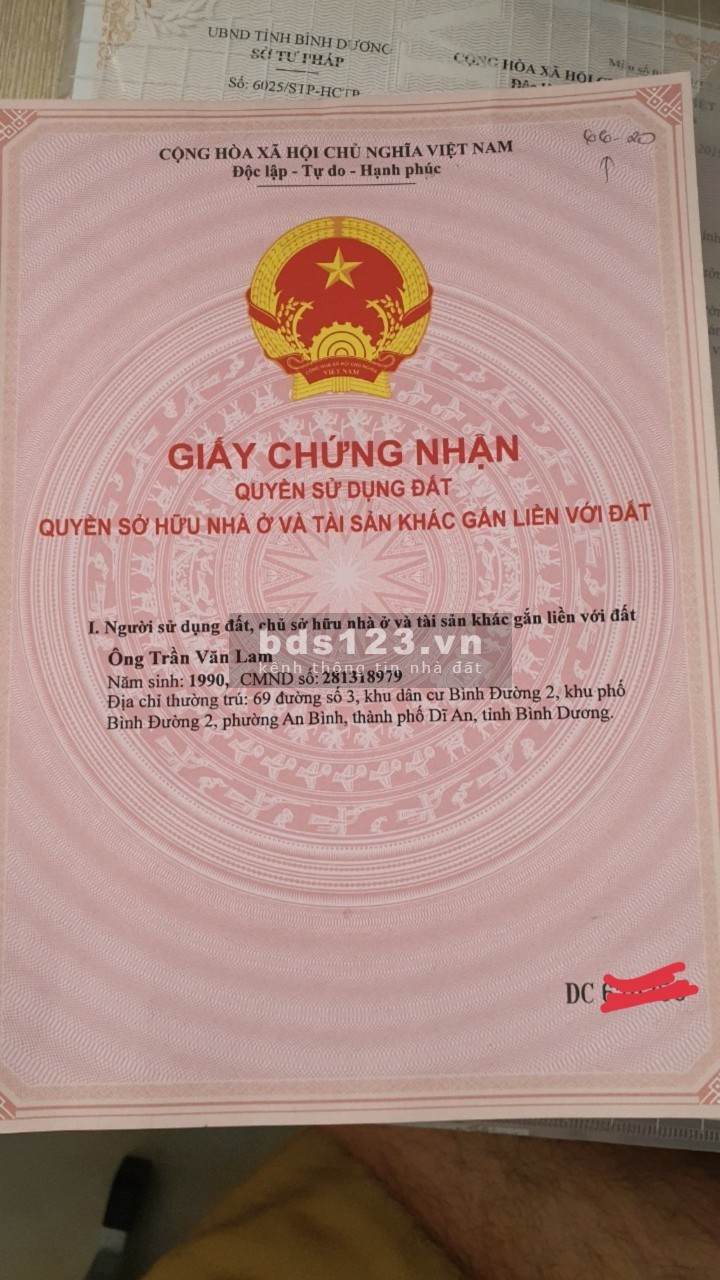 Cần bán gấp dãy trọ vị trí đẹp giá rẻ tại thị xã Tân Uyên- Tỉnh Bình Dương, khu dân cư đông đúc