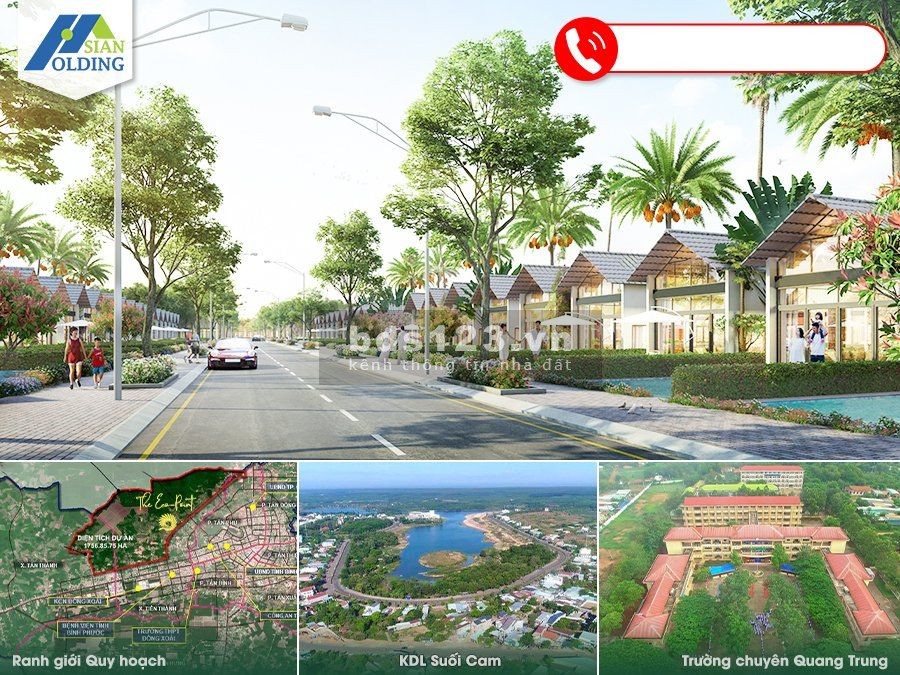 Đất nền giá rẻ full thổ cư ở Đồng Xoài, Bình Phước đầu tư sinh lời, giá chỉ từ 6 triệu/m2
