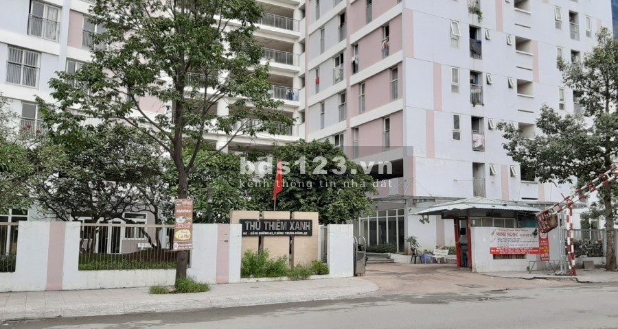 Cho thuê chung cư Thủ Thiêm Xanh, Quận 2. Có 2PN, Có nội thất. Gía 7tr/tháng