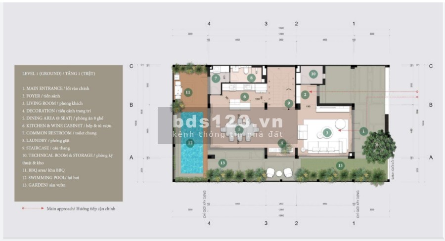 Sót lại 3 căn ngoại giao biệt thự Coral Hawaii Meyhomes Capital Phú Quốc Chiết khấu 17%