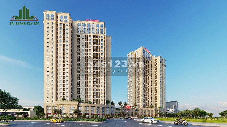 Chung cư thành phố Vĩnh Yên diện tích sử dụng 69.2m2 2PN giá đầu tư sinh lời cao