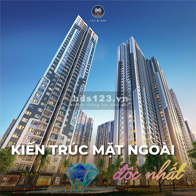 Mở bán tòa GS3 The Miami Vinhomes Smart City Đại Mỗ giá 37 triệu/m2, tiện ích đầy đủ