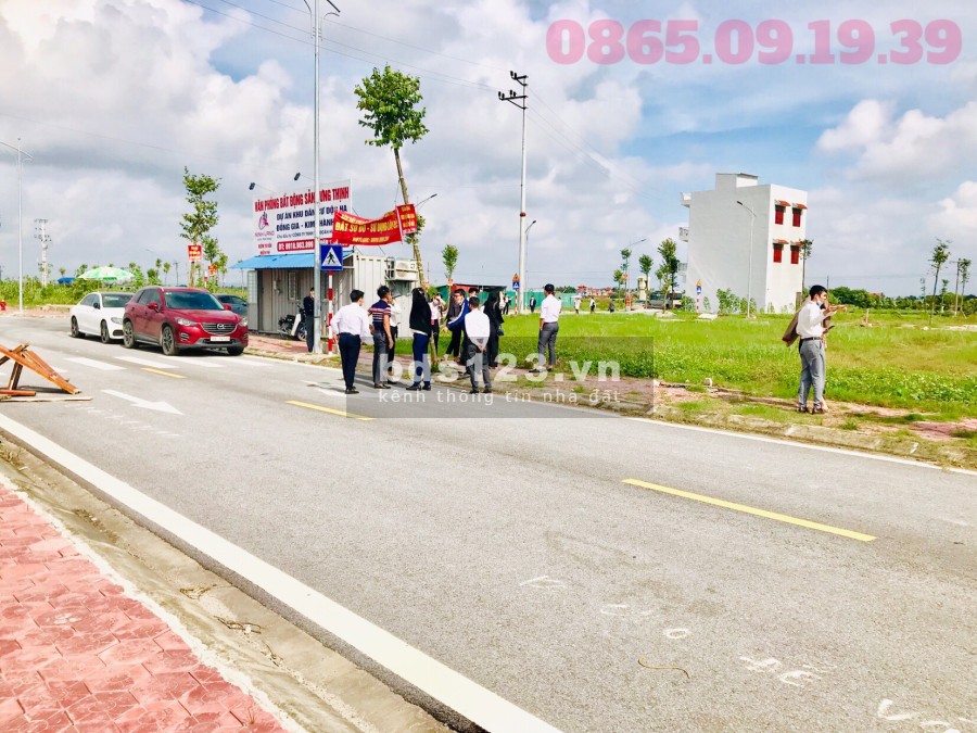 Bán đất mặt đường Quốc Lộ 17B, Thị Tứ Đồng Gia, Kim Thành, Hải Dương pháp lý chuẩn
