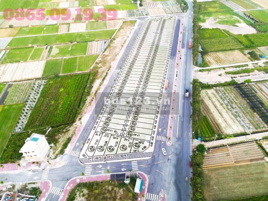 Bán đất mặt đường Quốc Lộ 17B, Thị Tứ Đồng Gia, Kim Thành, Hải Dương pháp lý chuẩn