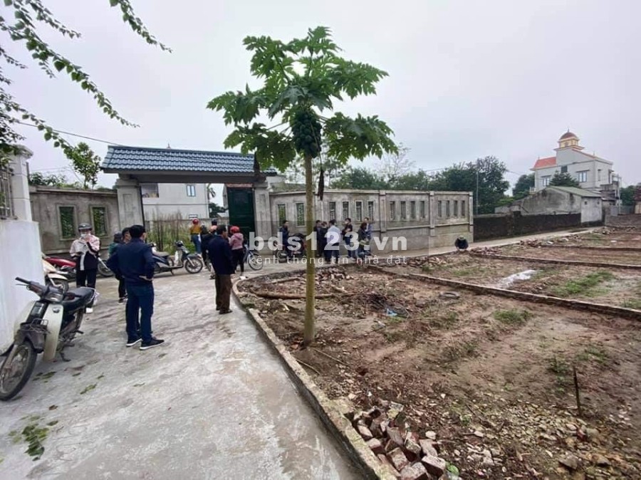Lô đất đẹp Tự Nhiên Thường Tín 58m2, MT 5,1m, ngõ thông, 20m ra trục 9m