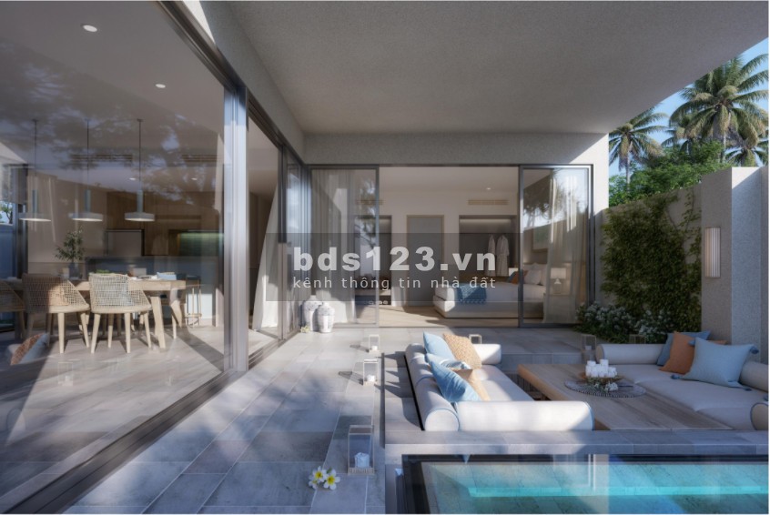 Bán biệt thự VIEW BIỂN Ixora Hồ Tràm giá 24,6 tỷ/villa 342m2 có hồ bơi, hồ Jacuzzi riêng