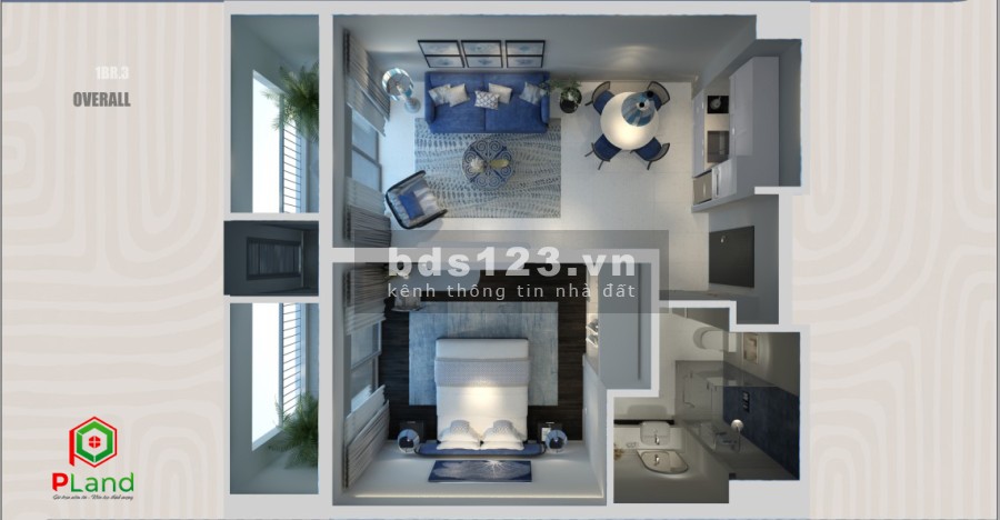 Chỉ 1,9 tỷ sở hữu ngay căn hộ 1PN trên đồi, trực diện biển, sổ hồng lâu dài 1.0.2 ở Phú Quốc