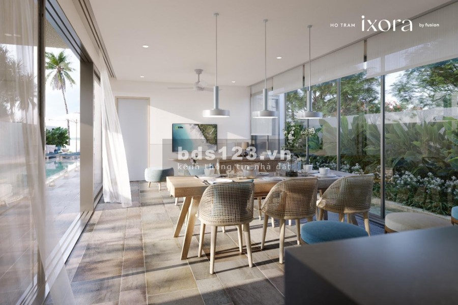 Bán biệt thự VIEW BIỂN Ixora Hồ Tràm giá 24,6 tỷ/villa 342m2 có hồ bơi, hồ Jacuzzi riêng