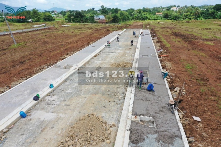 Bán lô đất nền tại dự án The Fusion diện tích 133m2 thổ cư Quốc Lộ 56 giá chỉ 13 triệu/m2