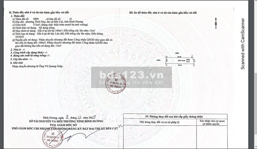 CHÍNH CHỦ BÁN GẤP 113M2 THỔ CƯ 100M2 NGÂY ĐẠI LỘ BÌNH DƯƠNG DÂN ĐÔNG NGÂY TRƯỜNG KCN