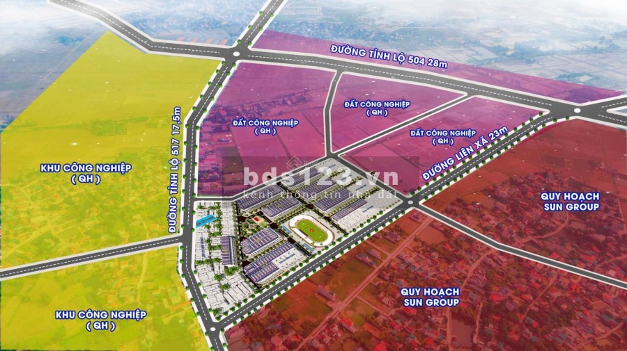 Đông Yên New city thành phố công nghiệp trong tương lại tại Đông Sơn, lh 0916113616