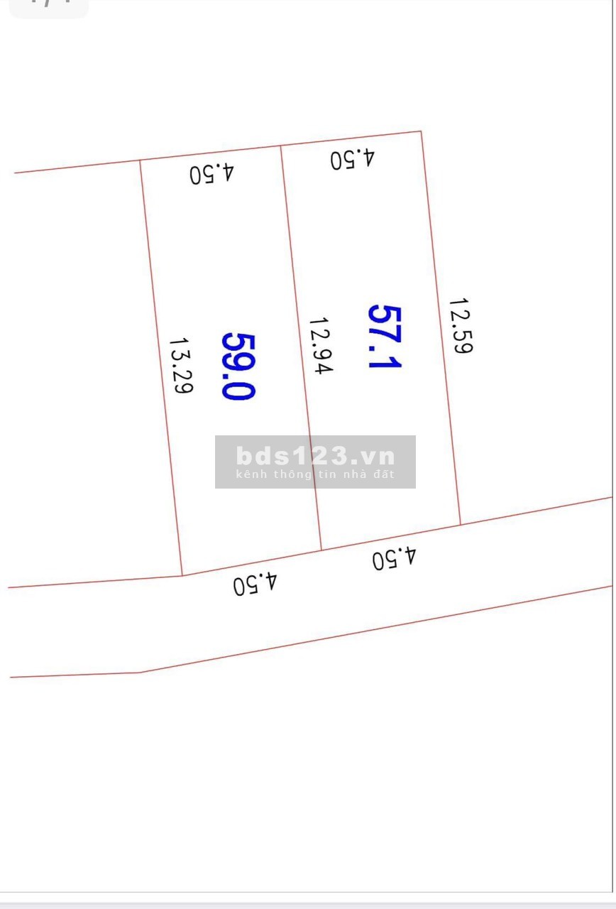 Bán 57m2 đất Bình Vọng Văn Bình Thường Tín Gần Cầu Dừa, ô tô đô cửa lh 0969612886