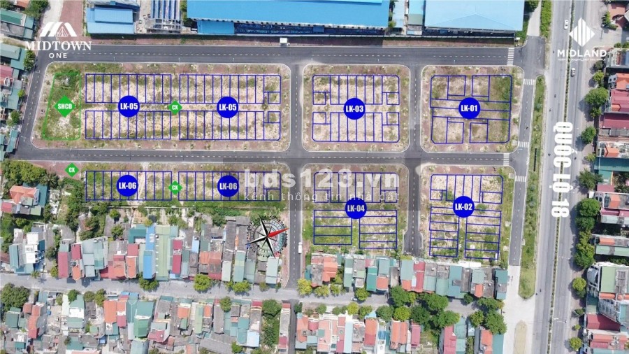 Bán suất ngoại giao sổ đỏ mặt đường Quốc lộ 18 cạnh Vincom Plaza Uông Bí, giá chỉ từ 1.7 tỷ