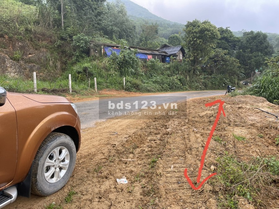 Bán đất Tu Lý, Đà Bắc Hoà Bình, mặt tiền đường Tỉnh lộ 433 mặt tiền 10m, tổng dt 300m2
