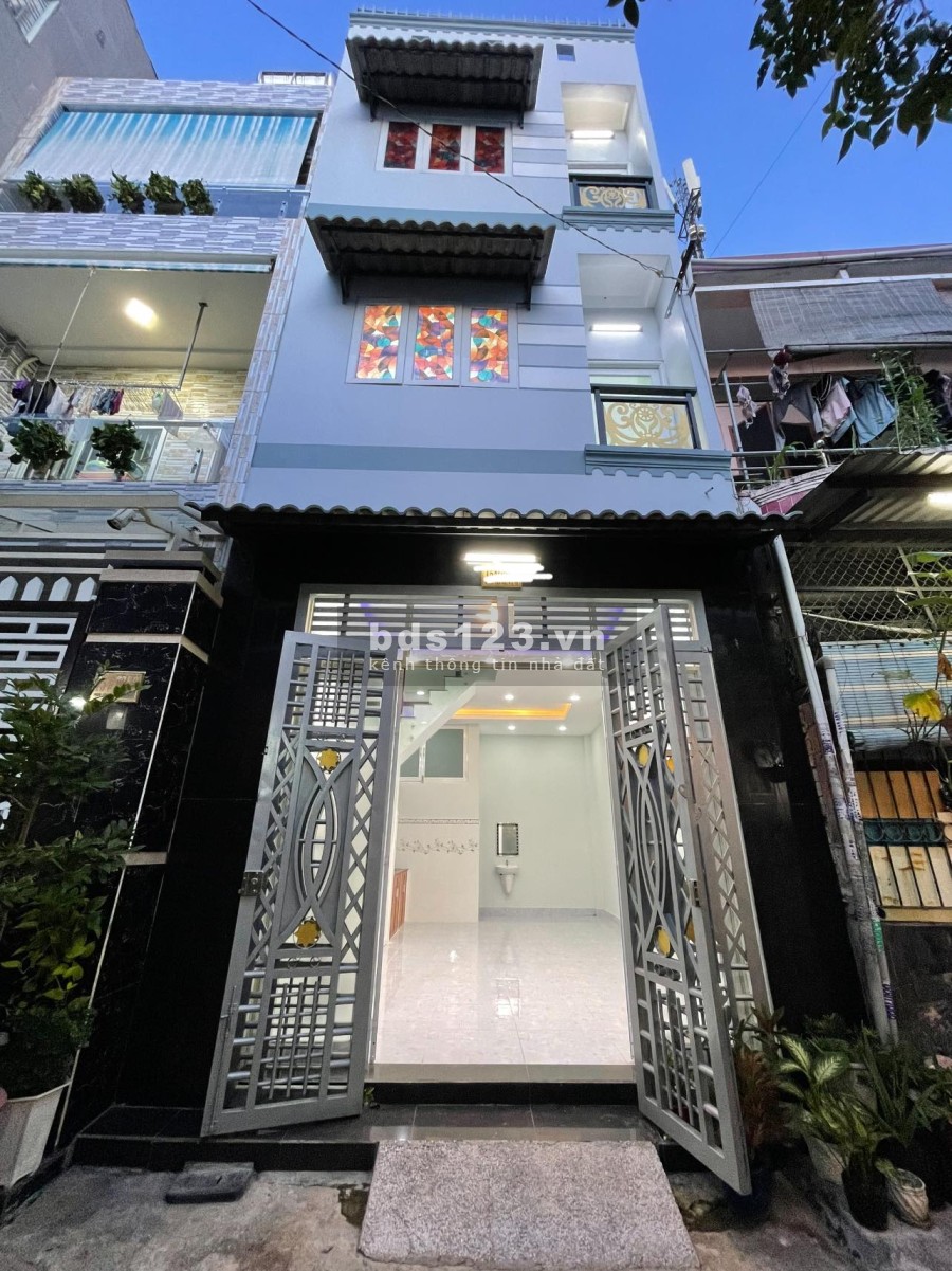 Nhà đẹp giá tốt hẻm xe hơi 4 tấm Phạm Văn Hai Quận Tân Bình giá bán 5ty5 kiến trúc nhà đẹp