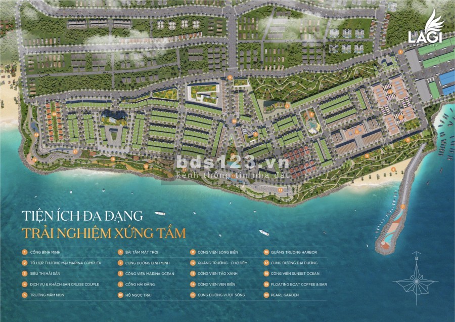 15 suất giá ưu đãi tại dự án Lagi New City. Đất nền sổ đỏ sở hữu lâu dài vị trí đắc địa, lhcc