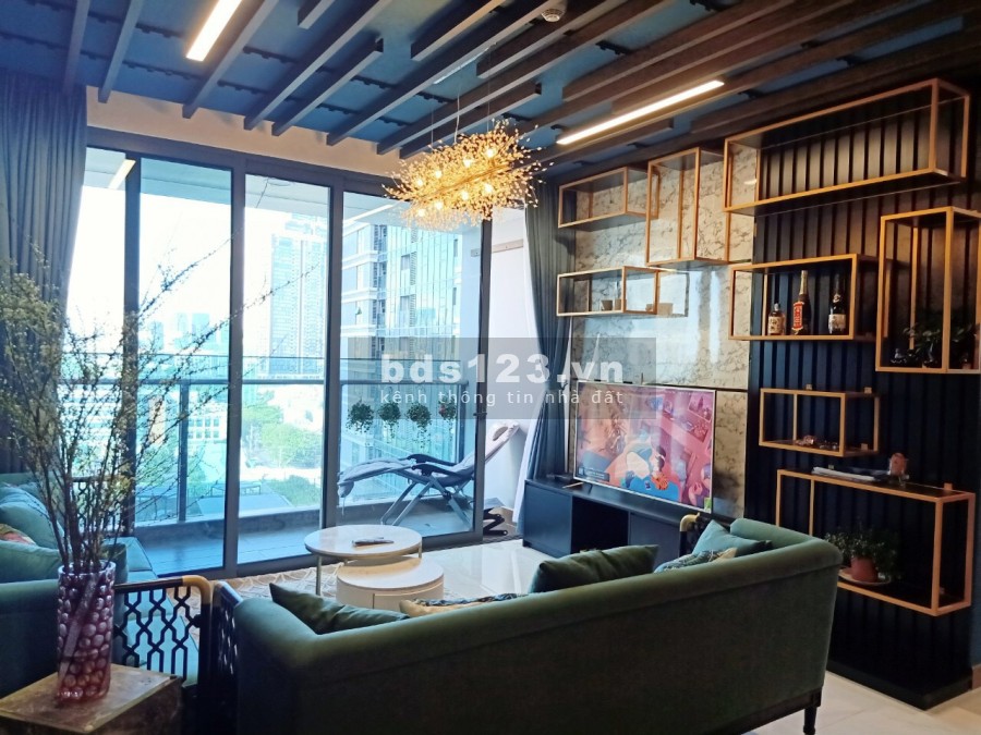 Cho thuê căn hộ 3 phòng ngủ, cao cấp giá rẻ nhất Sunwah Pearl tiện ích nội khu đầy đủ