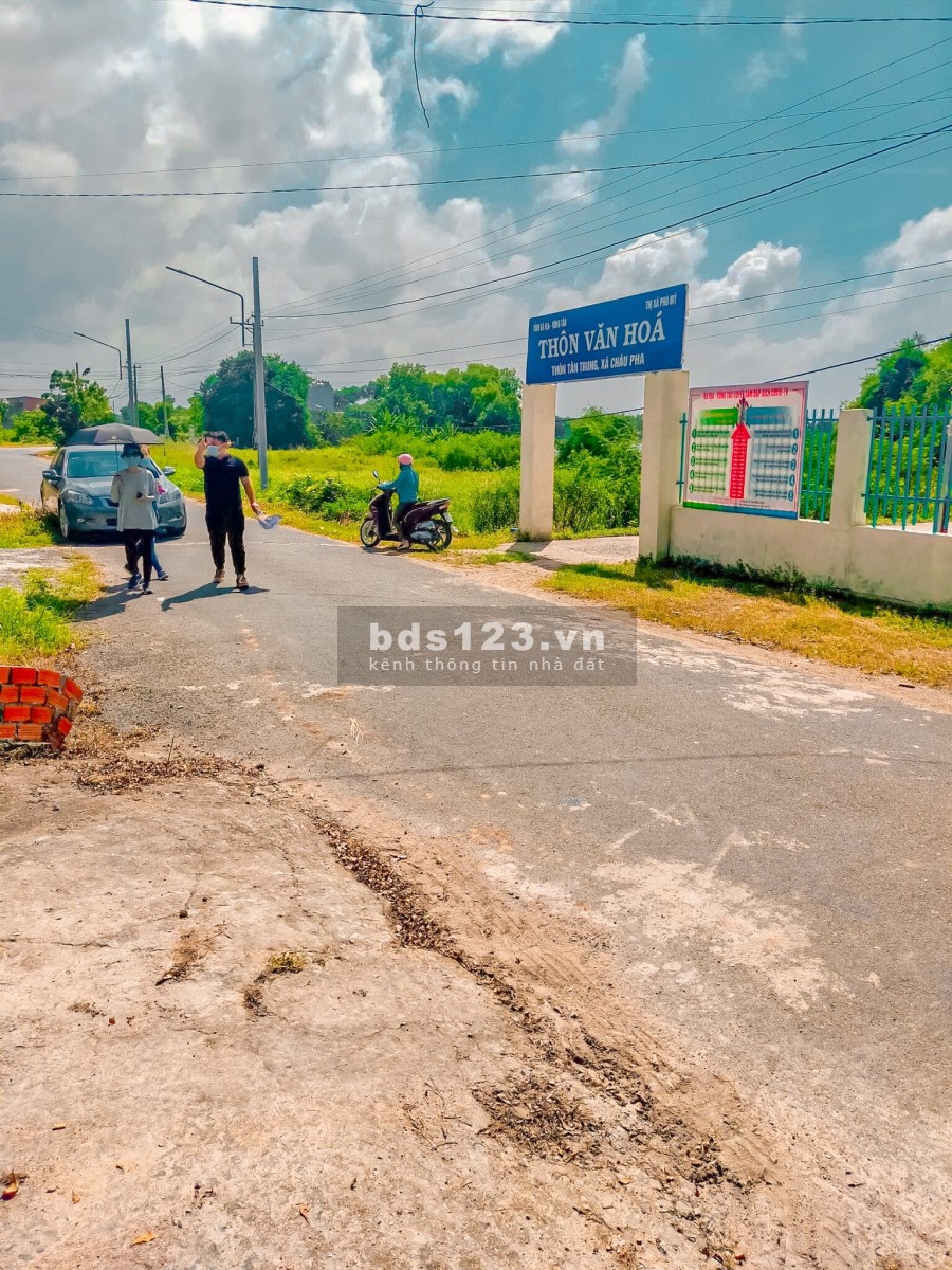 Đất nền thị xã Phú Mỹ sổ hồng từng lô giá rẻ đầu tư ngay, hỗ trợ vay vốn ngân hàng đến 60%