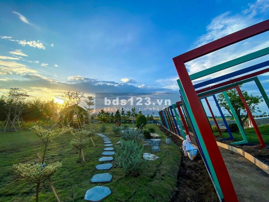 Đất nền sổ đỏ ven sông giáp khu phía Nam Sài Gòn đã có sổ đổ sẵn, ngân hàng hỗ trợ vay