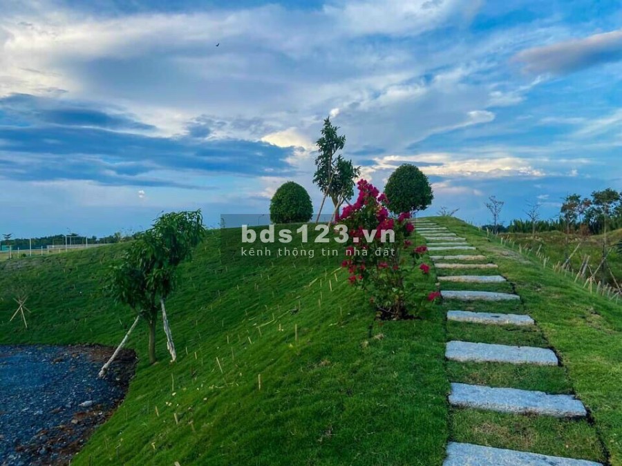 Đất nền sổ đỏ ven sông giáp khu phía Nam Sài Gòn đã có sổ đổ sẵn, ngân hàng hỗ trợ vay