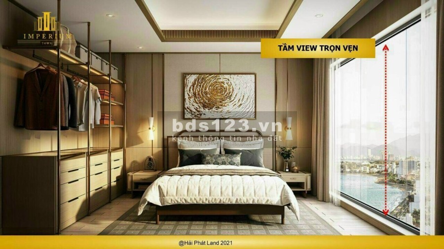 Căn hộ chung cư cao cấp đầu tiên ở phía nam thành phố Nha Trang giá bán 2.6 tỷ, lhcc