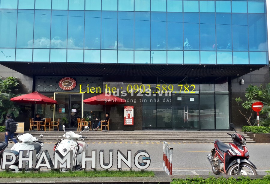 Cho thuê mặt bằng shophouse khối đề toa nhà FLC 36 Phạm Hùng, giá 50 triệu/tháng