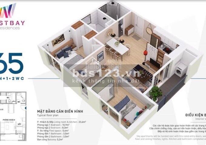 Cần bán căn hộ 65m view đẹp ban công đông nam giá 1960 bao phí , Liên hệ em Thắng : 0867966695