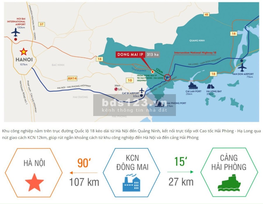 Độc quyền phân phối đất nền TNR Đông Mai đối diện khu công nghiệp Đông Mai- Quảng Ninh