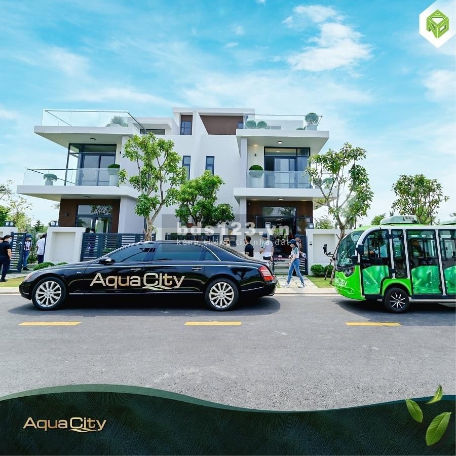 Aqua City - Nhà phố, biệt thự ven sông Đồng Nai. Mất 20 phút từ dự án đến Sân bay quốc tế Long Thành