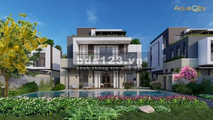 Aqua City - Nhà phố, biệt thự ven sông Đồng Nai. Mất 20 phút từ dự án đến Sân bay quốc tế Long Thành