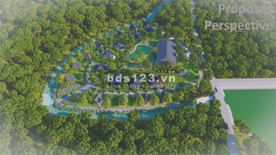 Bán đất xây biệt phủ nghỉ dưỡng Lương Sơn Hòa Bình Rộng diện tích sử dụng 8500m2