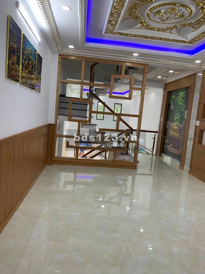 Bán gấp nhà 4 Tầng mới, HXH đường Lâm Thị Hố, Tân Chánh Hiệp Q12, SHR, DT 60 m2, chỉ 5.2 tỷ
