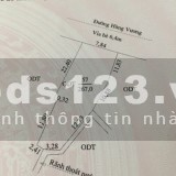 Bán nhà cấp 4, Mặt tiền đường Hùng Vương, dt 276m2 p Tiên Cát, tp Việt Trì, t Phú Thọ
