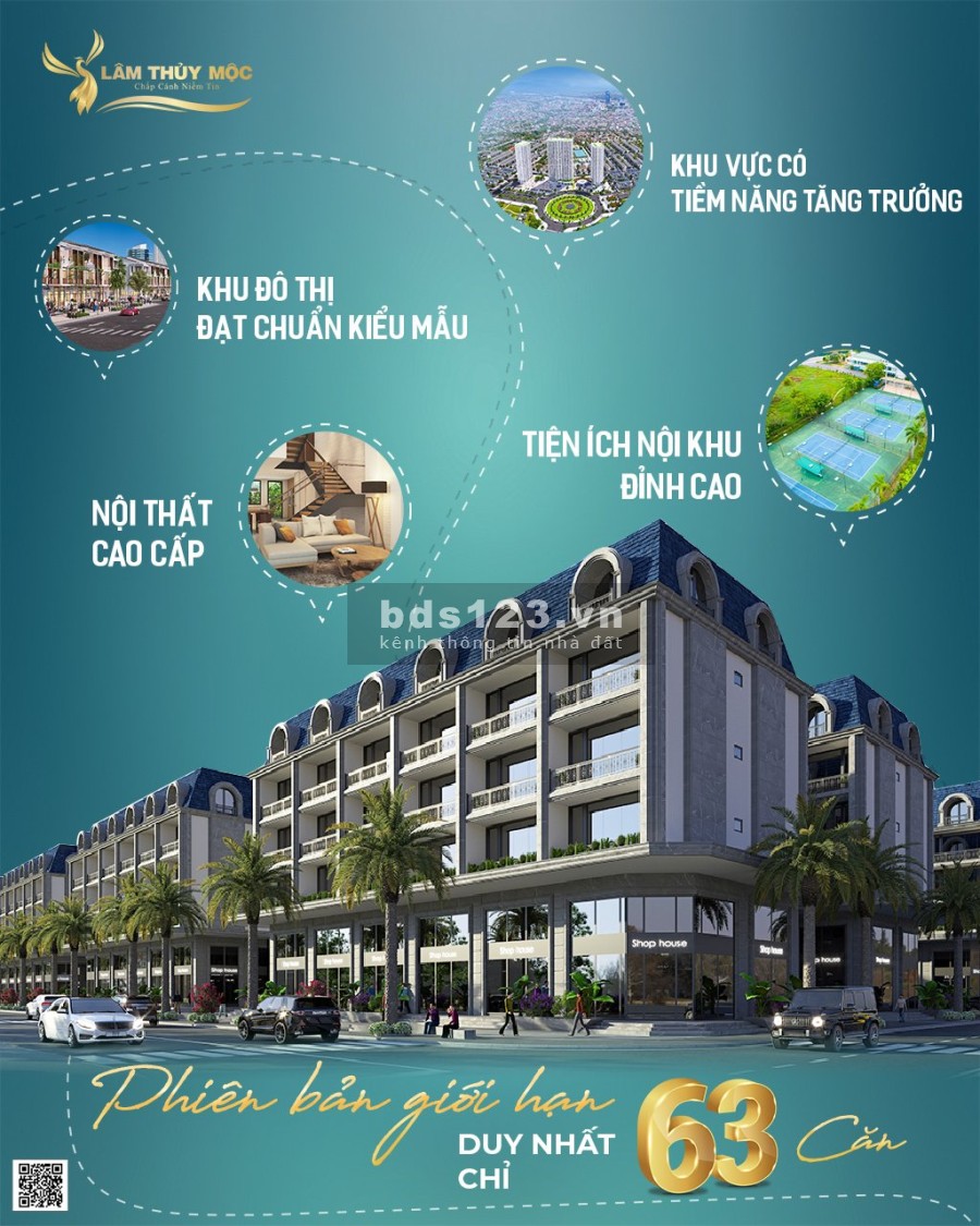 Vị trí đẹp nhất tại thành phố Huế shophouse An Cựu City giá trị đầu tu tương lại, lh 0901779752