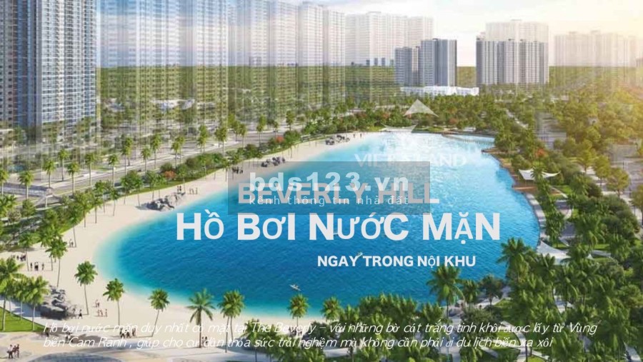 Beverly Hill - phân khu đẹp nhất dự án, ngân hàng hỗ trợ 70% giá trị căn hộ giá tốt đầu tư
