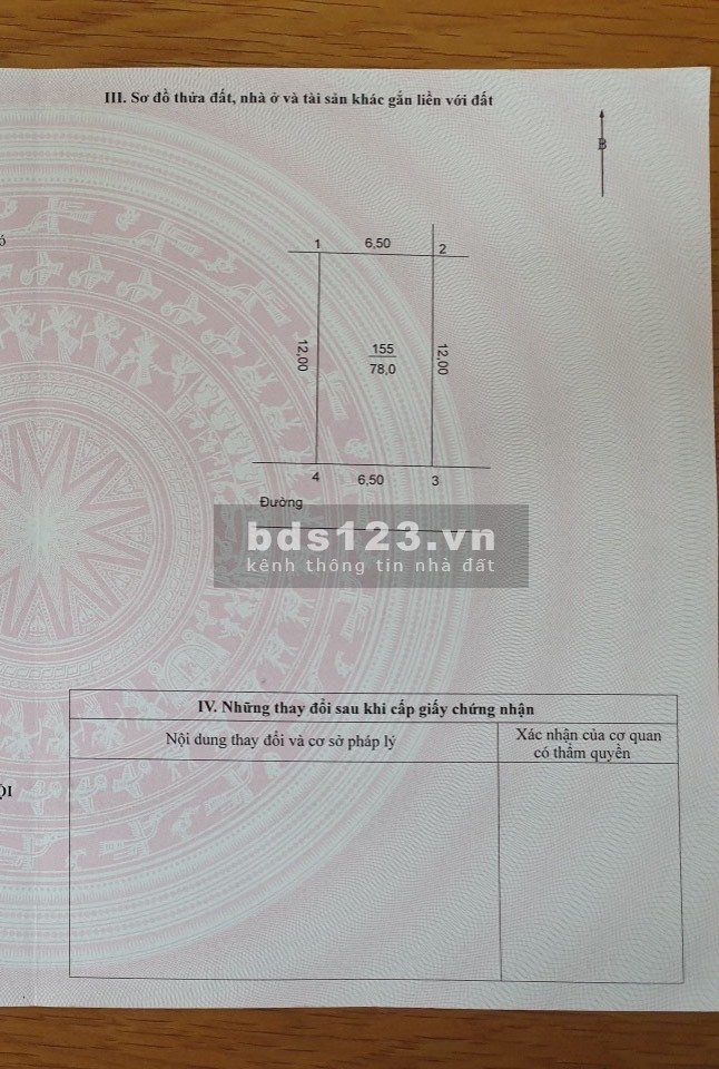 Chính chủ bán đất thị trấn Quang Minh huyện Mê Linh - Hà Nội giá tốt đầu tư 3.12 tỷ, lhcc
