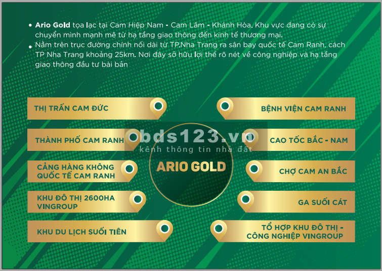 Bán đất nền dự án tại Cam Lâm Khánh Hòa diện tích 115m2, sổ đỏ từng nền, sở hữu vĩnh viễn