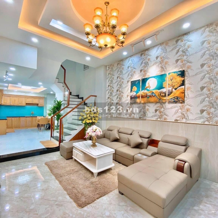 Bán nhà siêu kiến trúc 3 lầu đường liên khu 45-Bình Tân, sổ hồng riêng liên hệ 0909582116