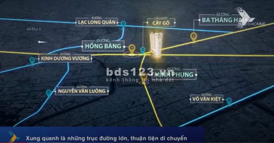 Bán căn hộ mặt tiền đường Hồng Bàng, Quận 6, đầy đủ tiện nghi, vào ở được ngay, sổ sẵn