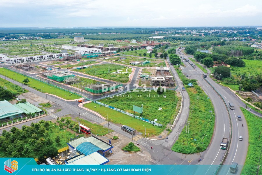 Bán đất Bàu Xéo mặt tiền đường xã đồi 61. Đối diện bệnh viện Sinmark, khu công nghiệp Bàu Xéo