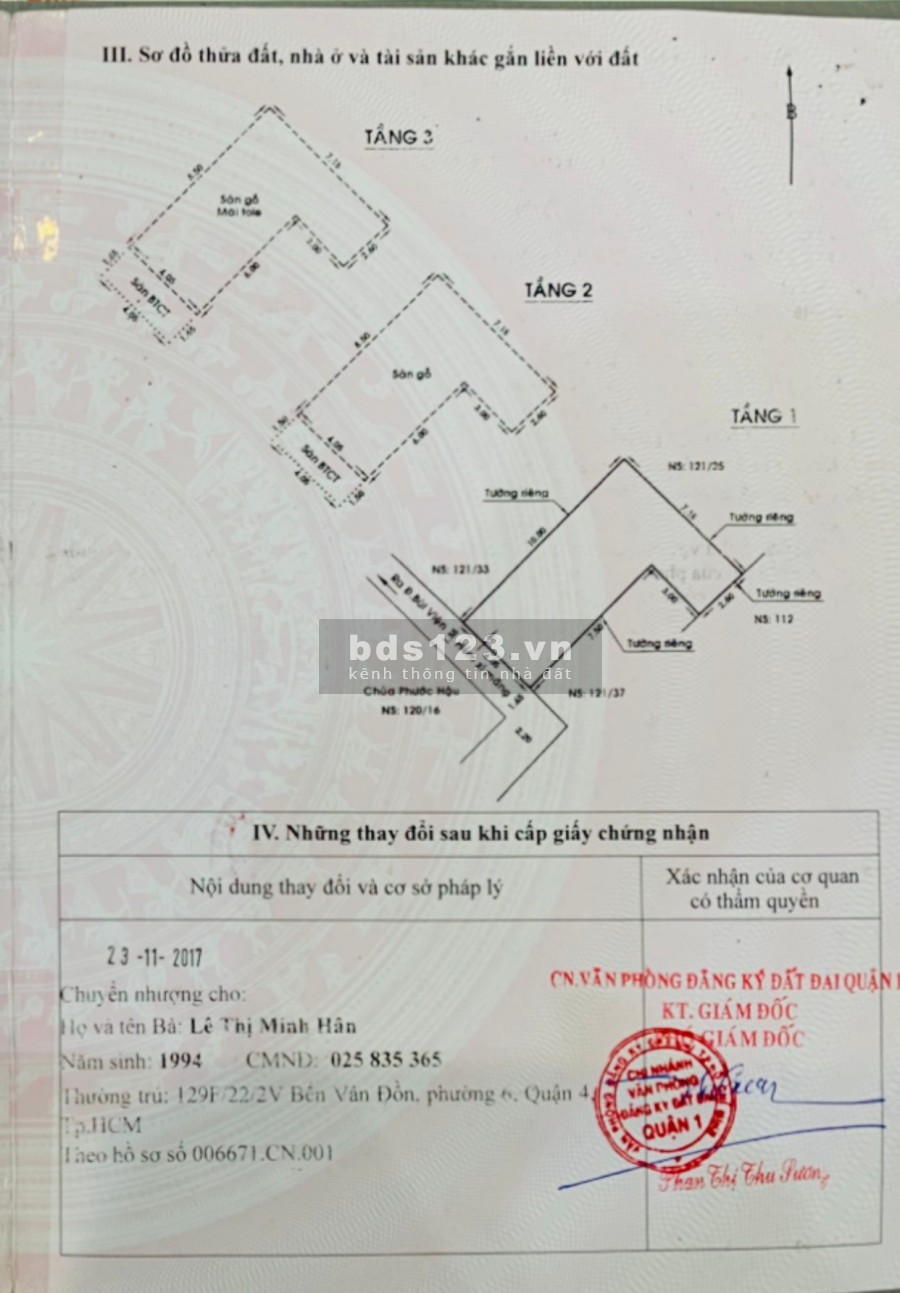 Bán nhà cũ Phố đi bộ Bùi Viện, Quận 1 quy hoạch ổn định, lâu dài, giá bán 12.9 tỷ