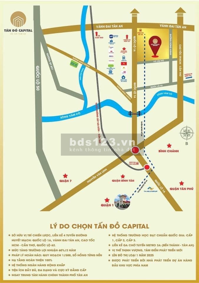 Bán Đất Nền ODT TP Tân An-Long chỉ 800 triệu. Có Ngân Hàng Hỗ Trợ vay 80%.