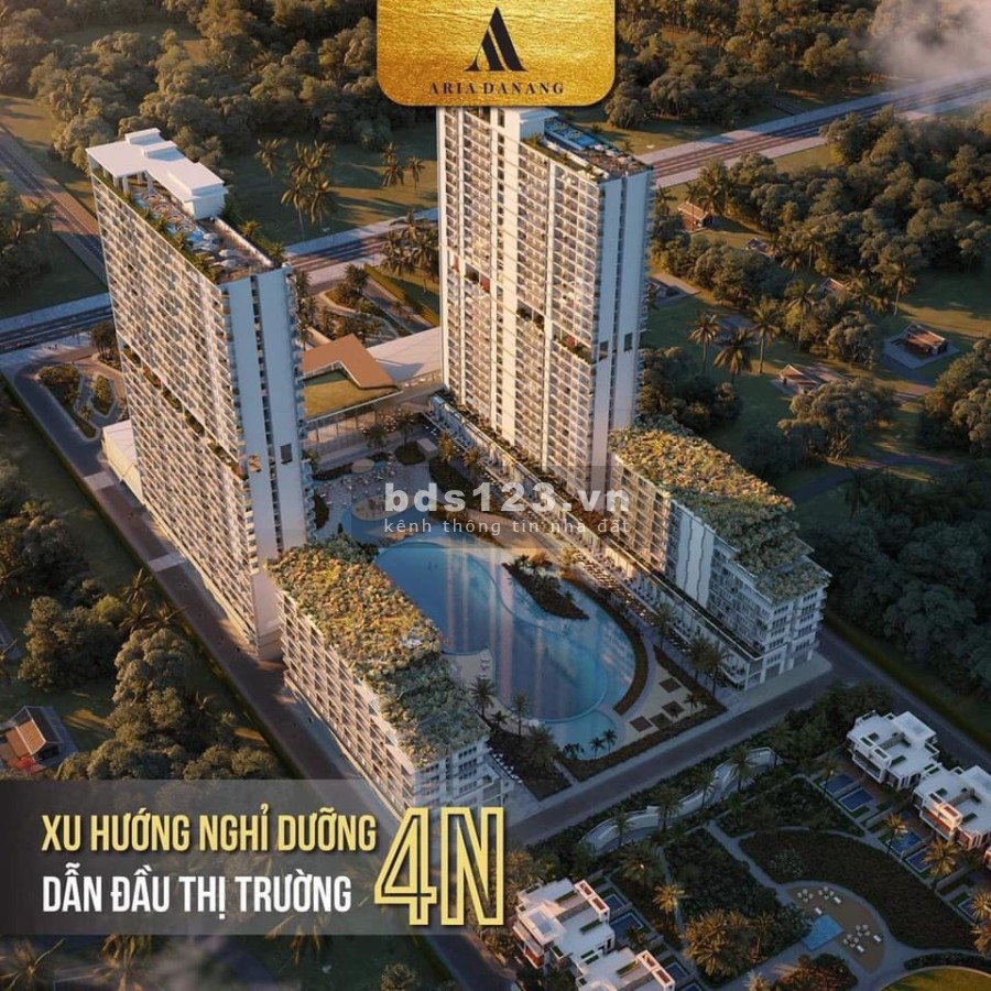 Dự án hót nhất Đà Nẵng Aria Resort & Hotek liên hệ 0905146434 tiện ích đầy đủ, giá tốt